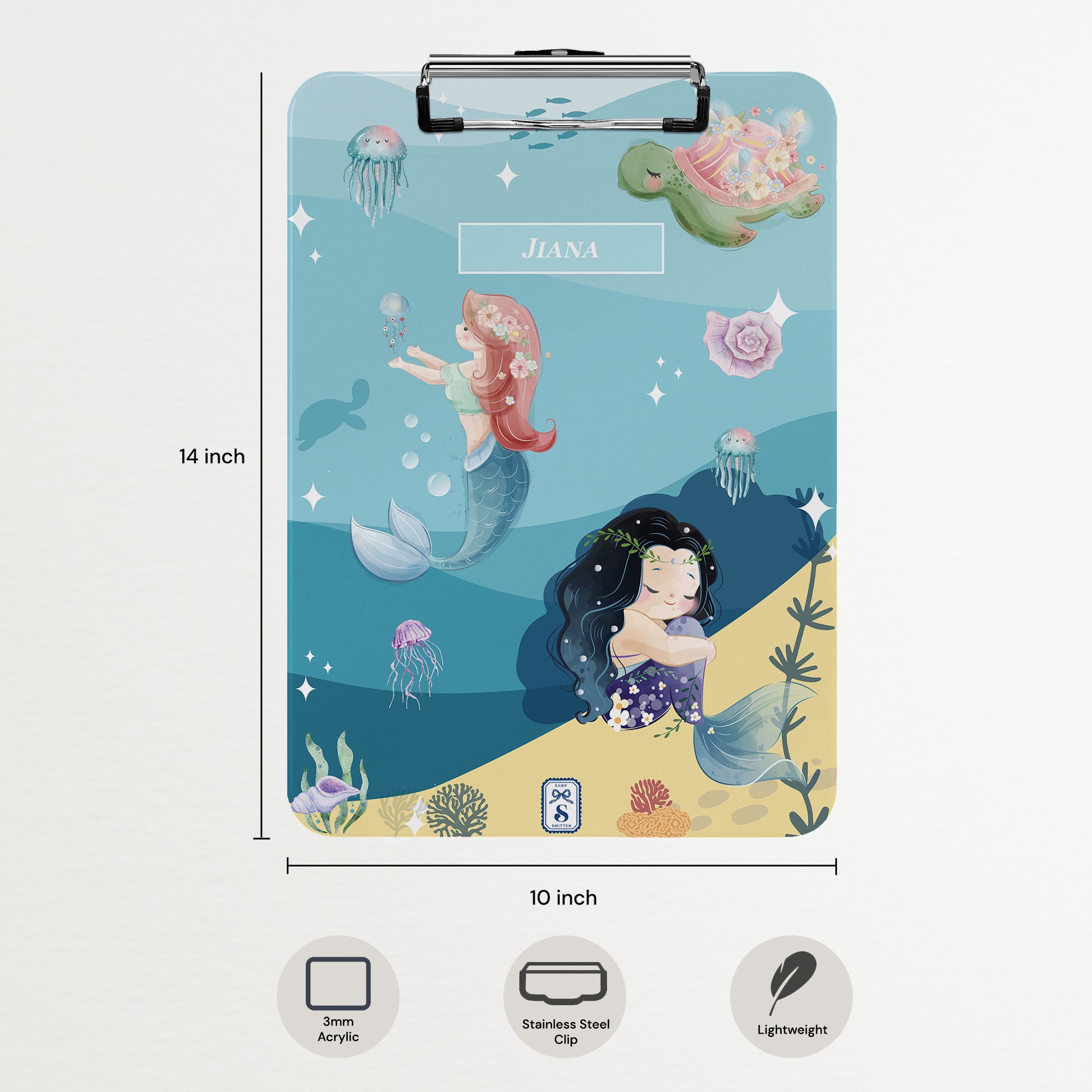 Mermaid Magic Clipboard