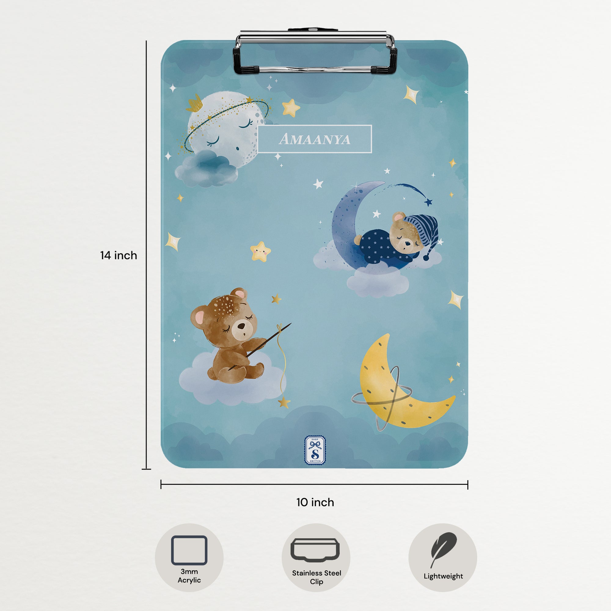 Moonlight Snuggles Clipboard