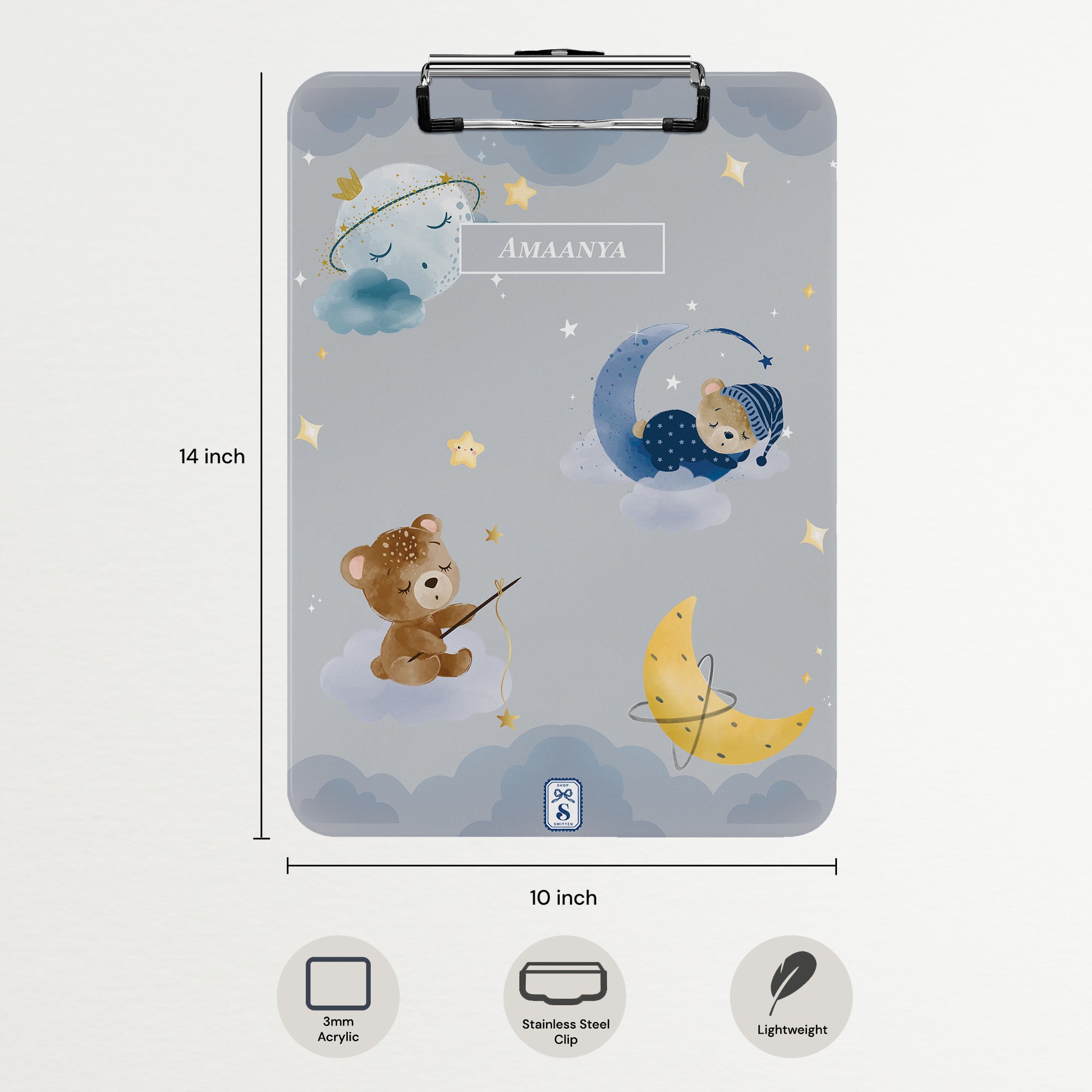 Moonlight Snuggles Clipboard
