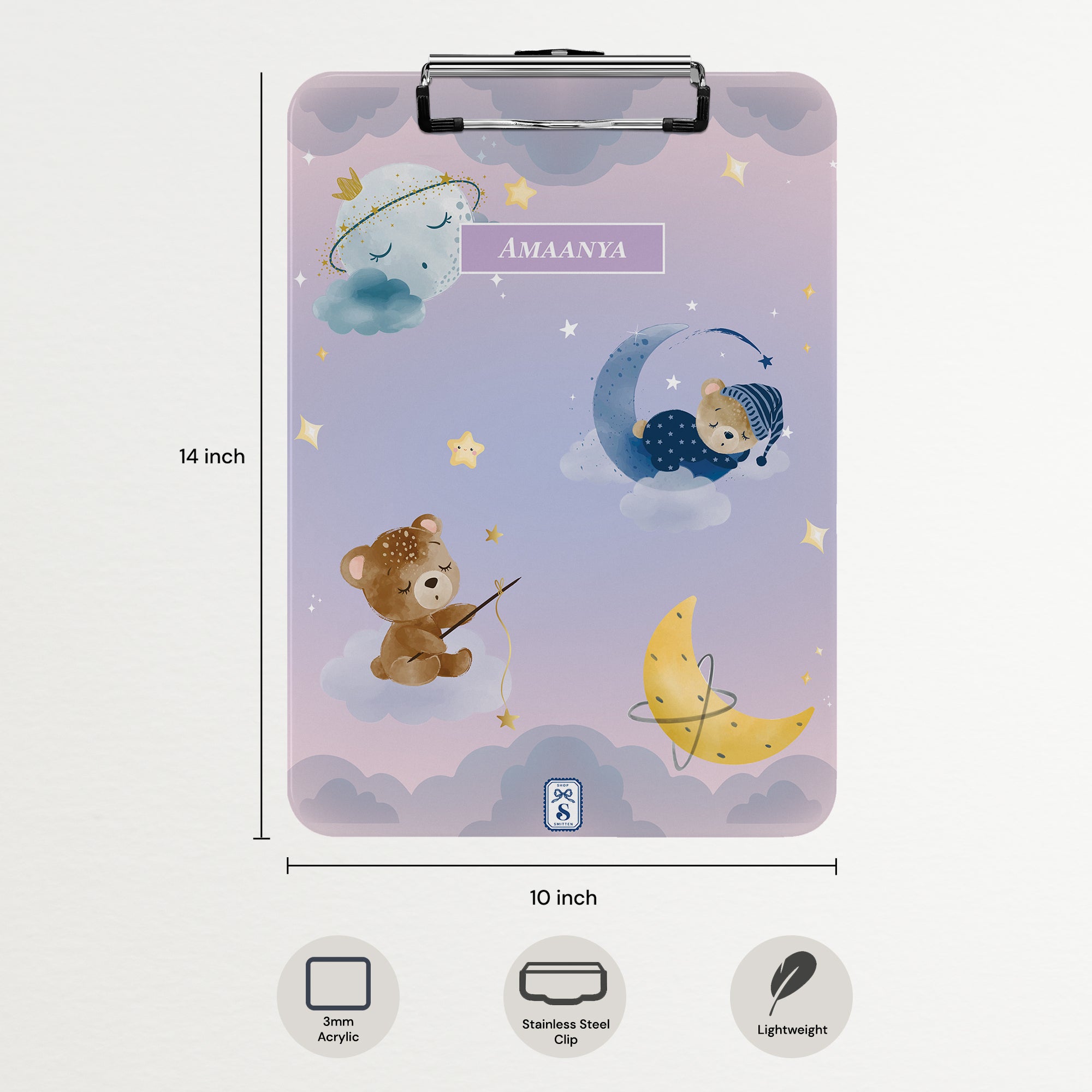 Moonlight Snuggles Clipboard