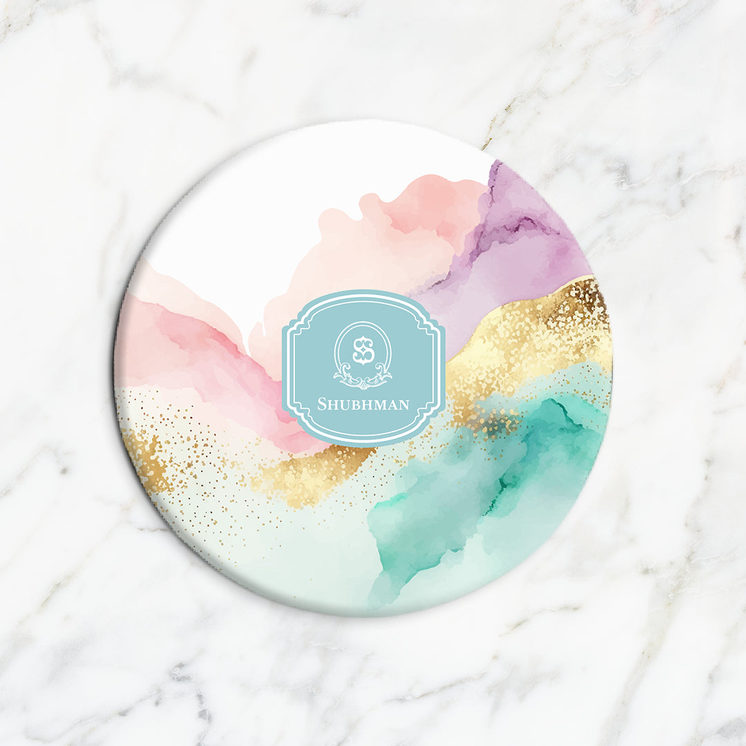 Gilded Strokes Trivet