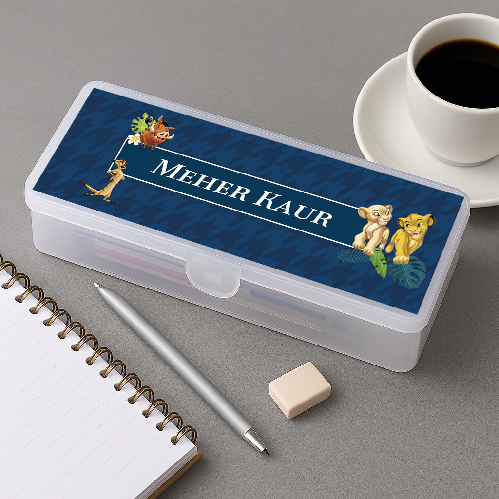 Baby Jungle King Kids Pencil Box
