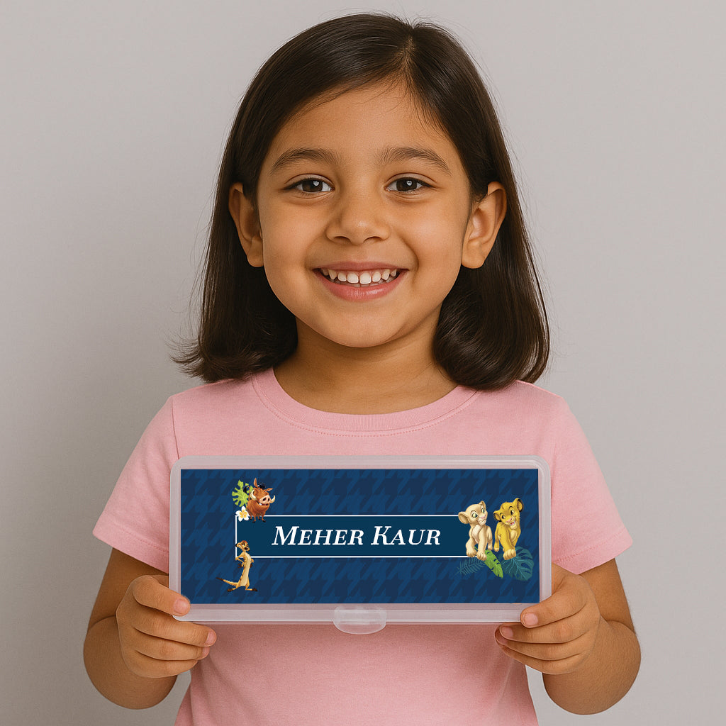 Baby Jungle King Kids Pencil Box