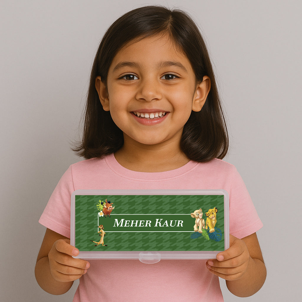 Baby Jungle King Kids Pencil Box