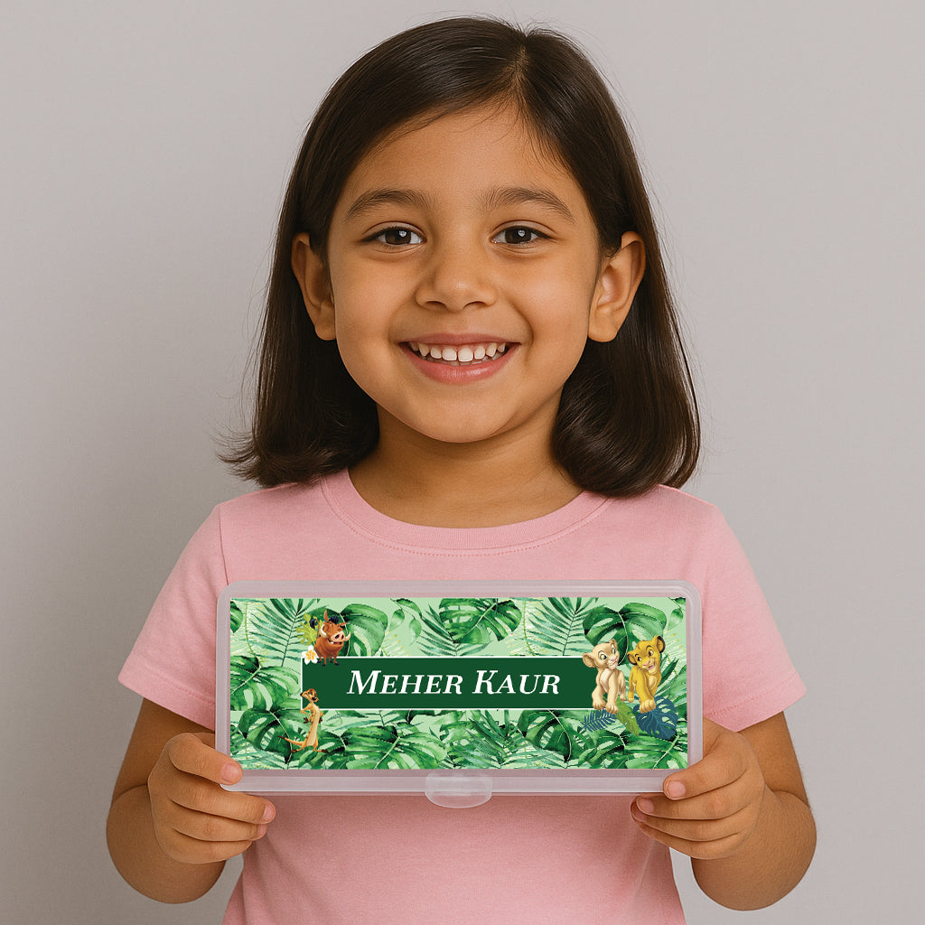 Baby Jungle King Kids Pencil Box