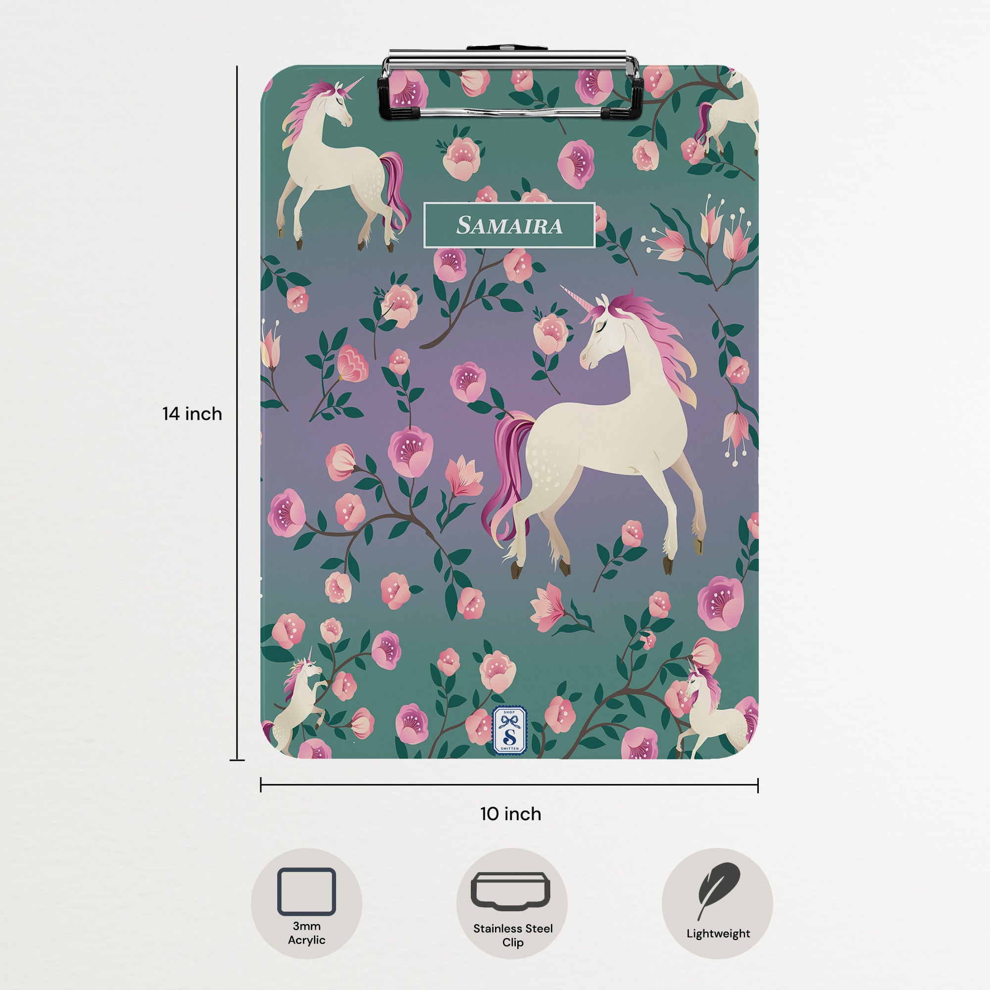Unicorn Paradise Clipboard