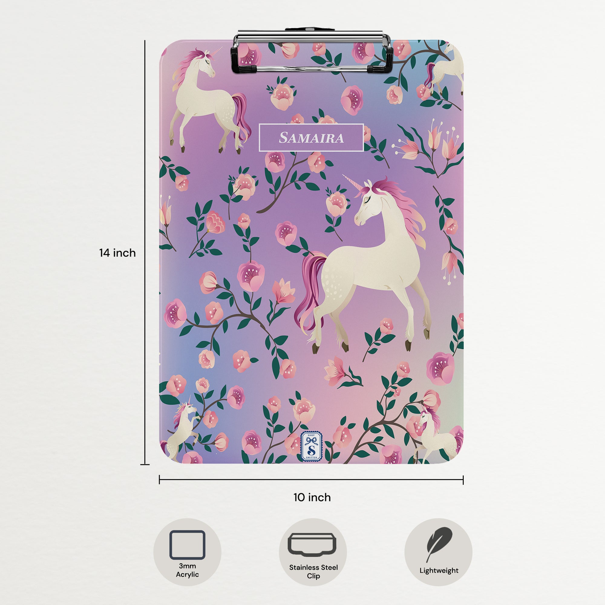 Unicorn Paradise Clipboard