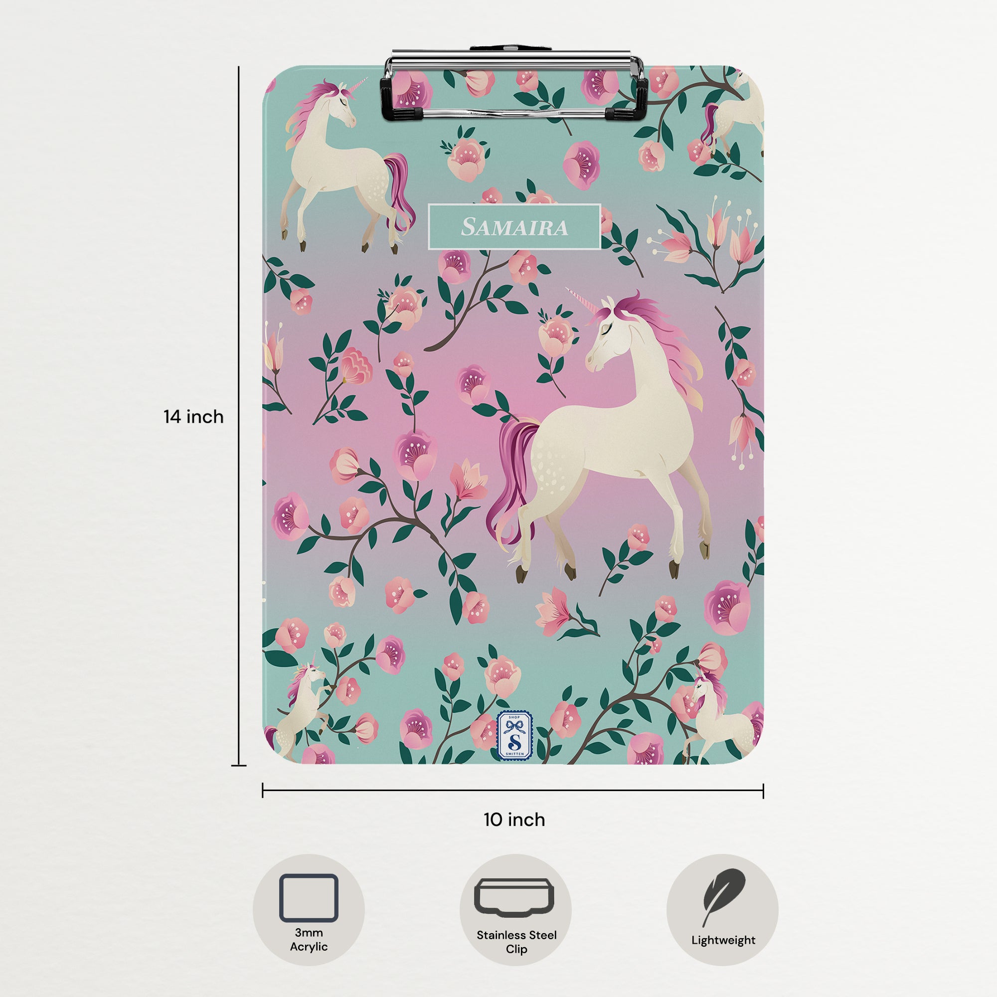 Unicorn Paradise Clipboard