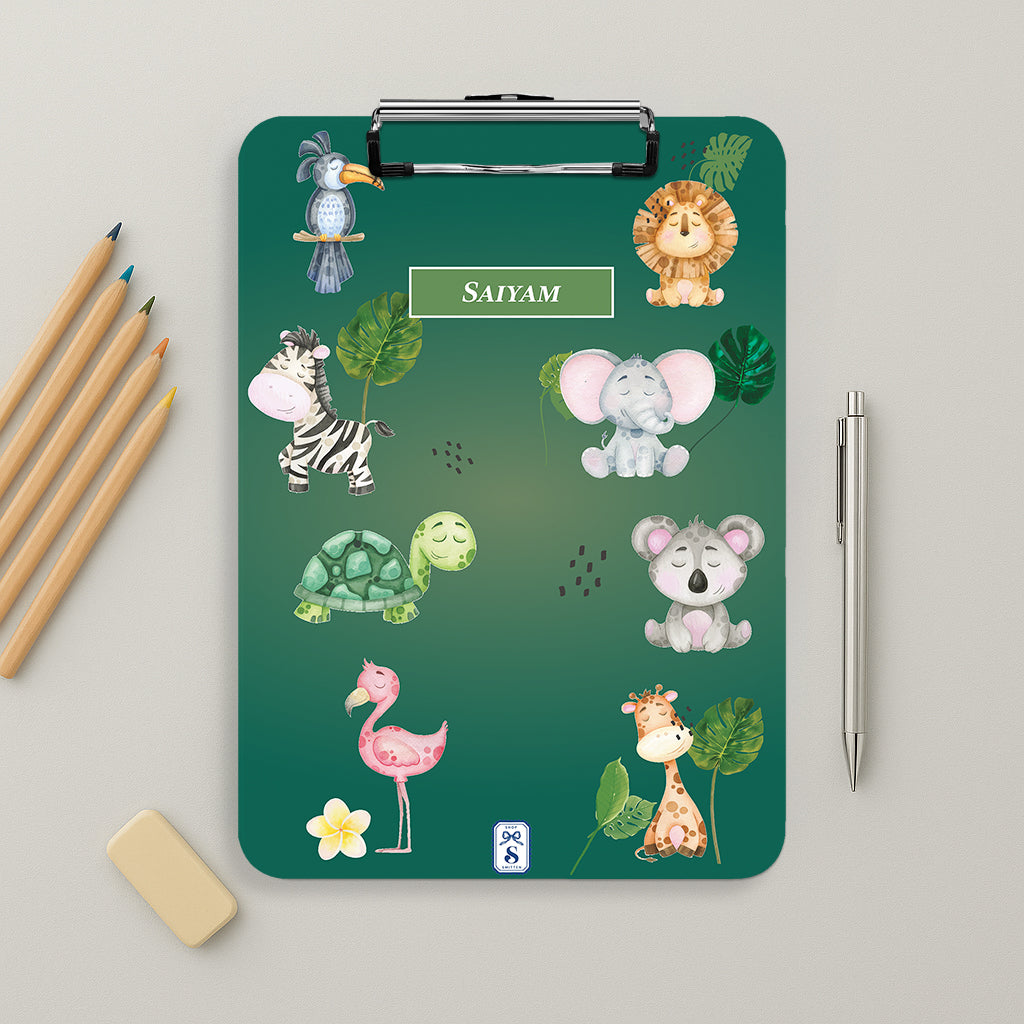 Jungle Friends Clipboard