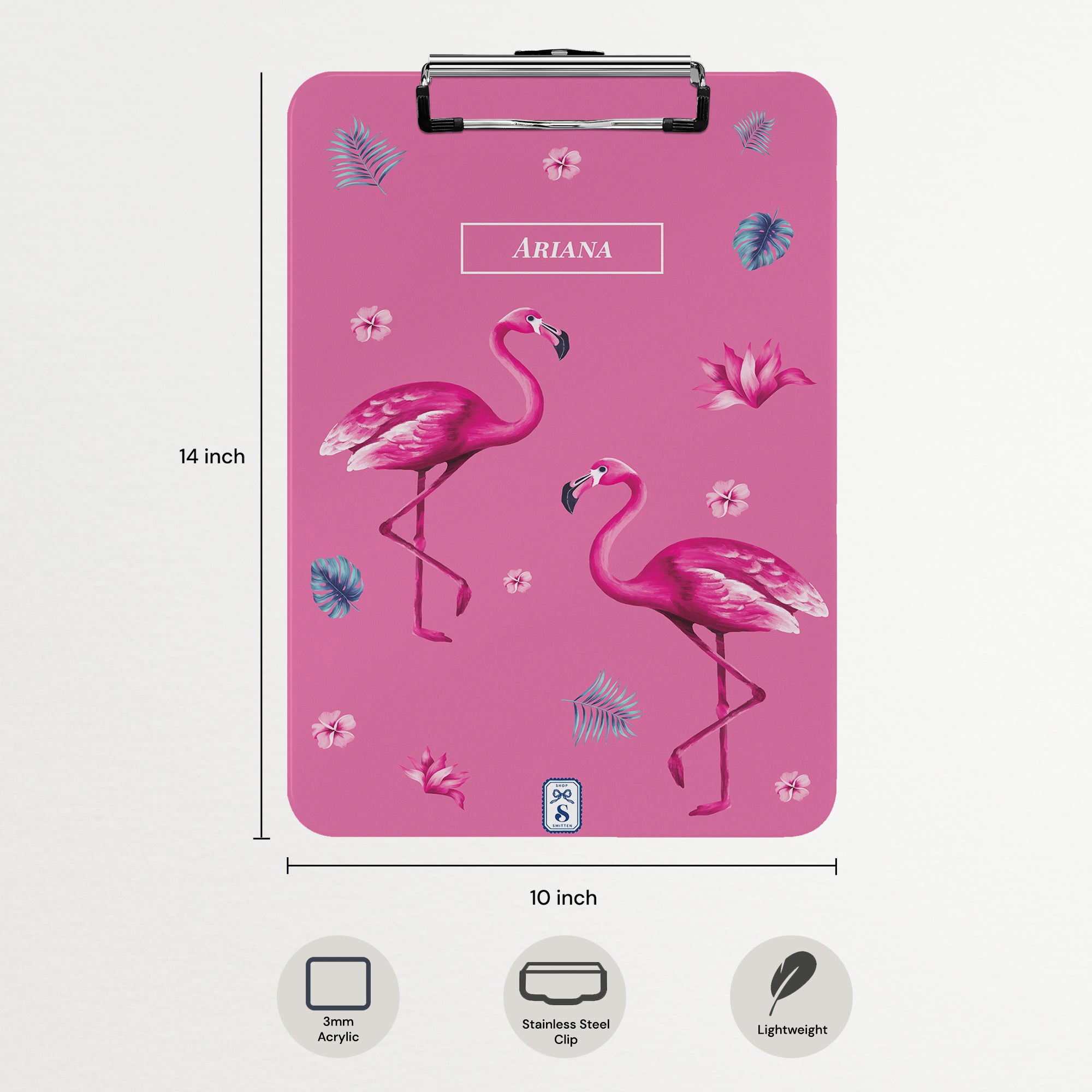 Flamingo Fiesta Clipboard