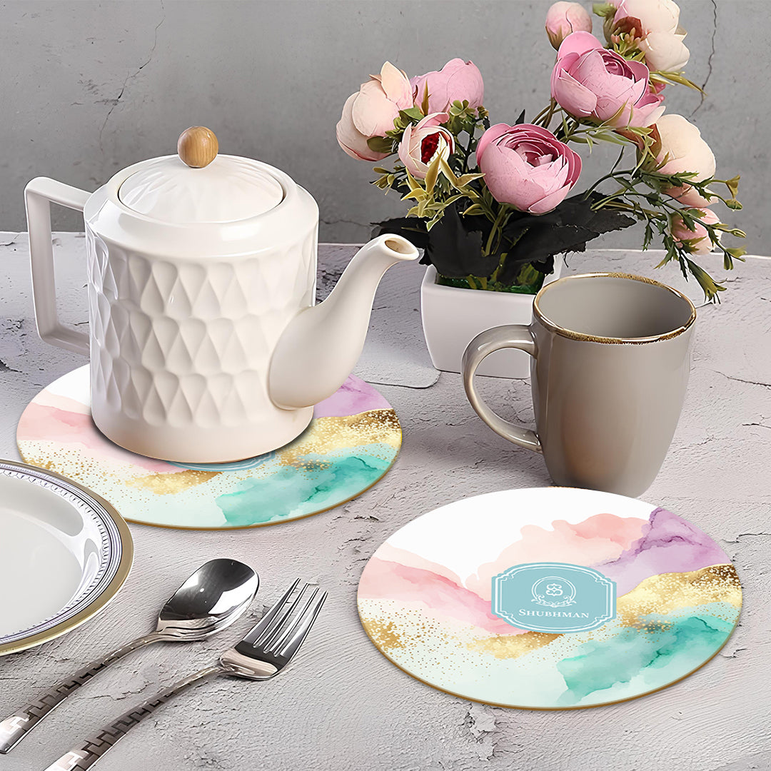 Gilded Strokes Trivet