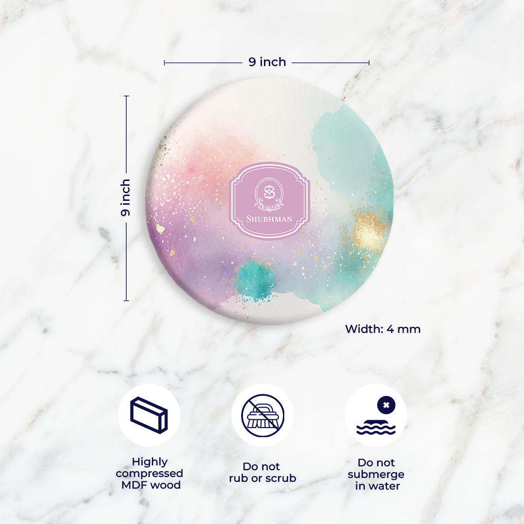 Gilded Strokes Trivet