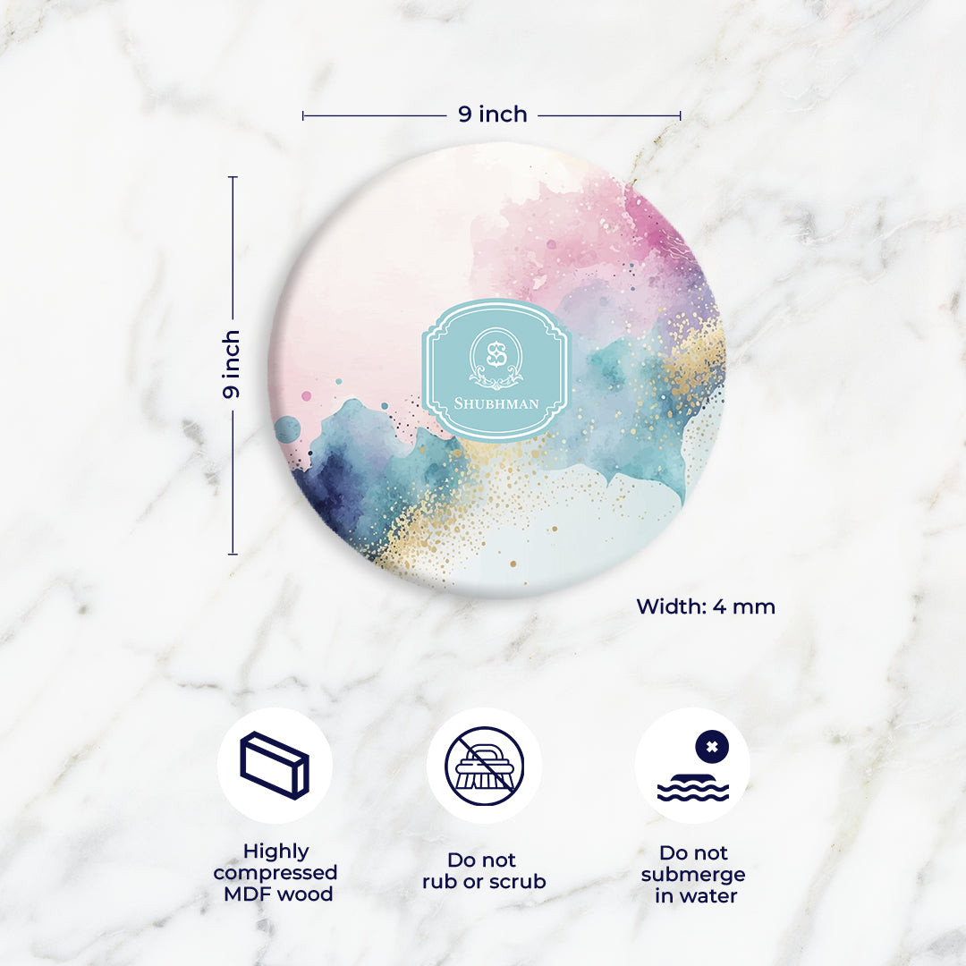 Gilded Strokes Trivet