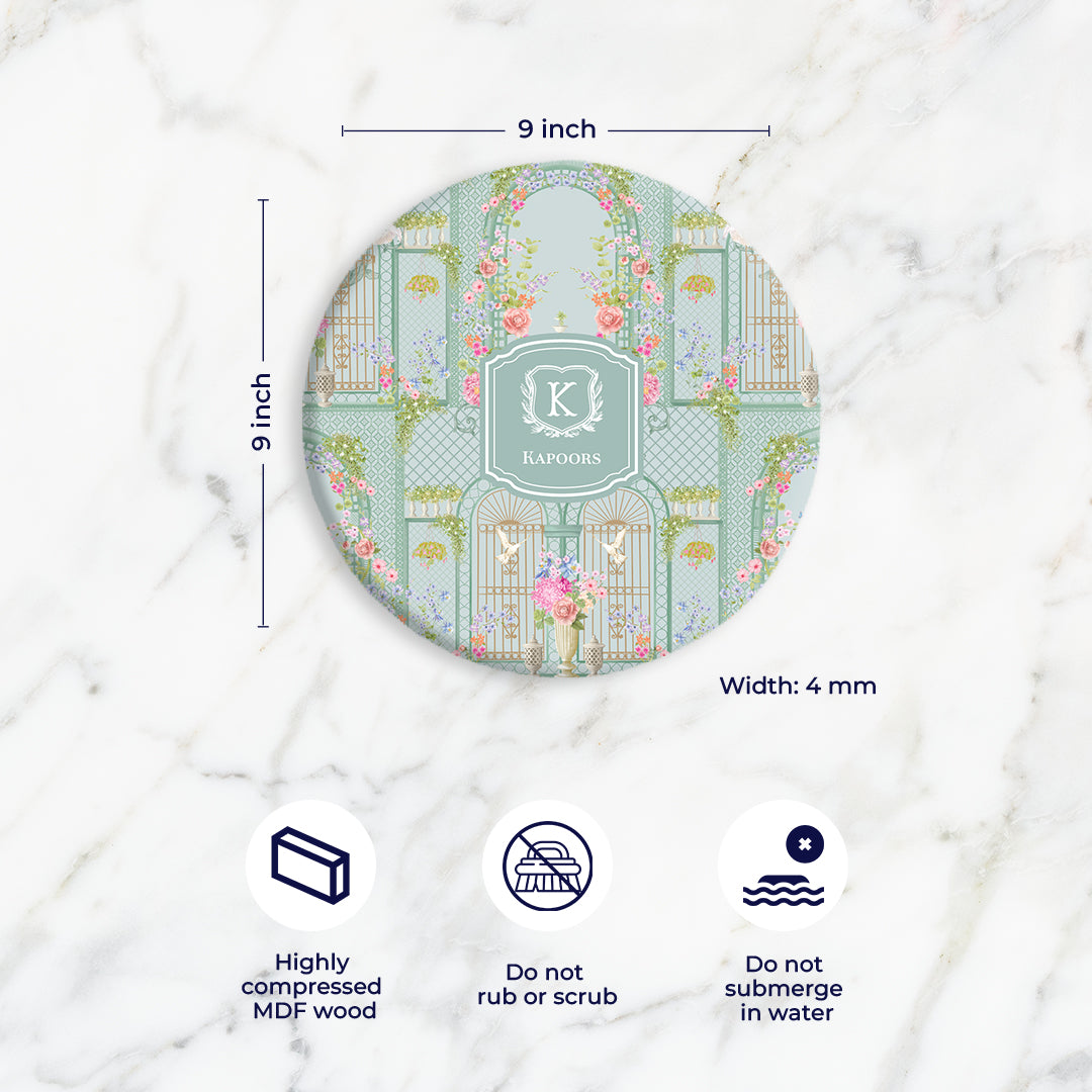 Secret Garden Trivet