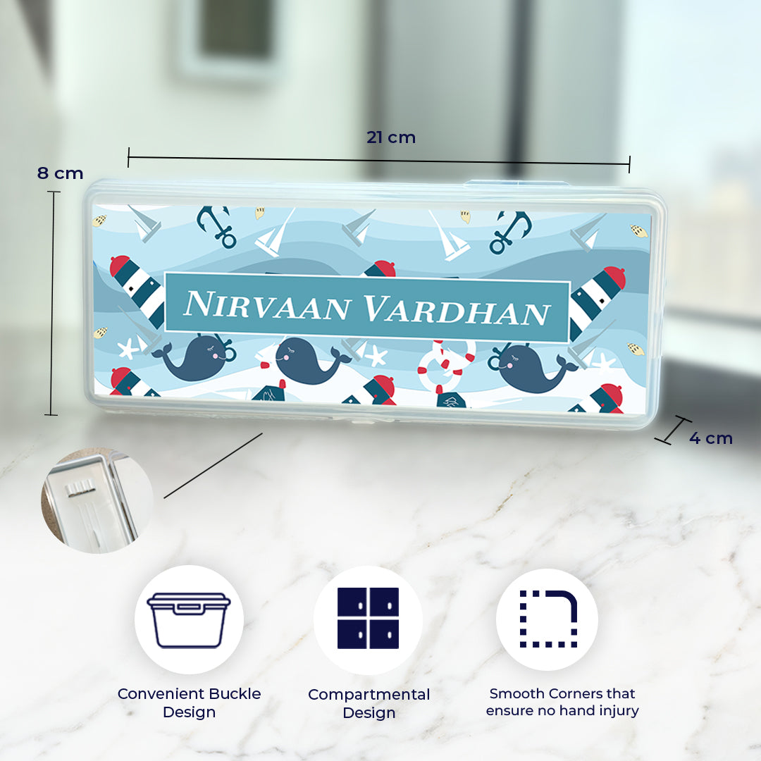 Nautical Dreams Kids Pencil Box
