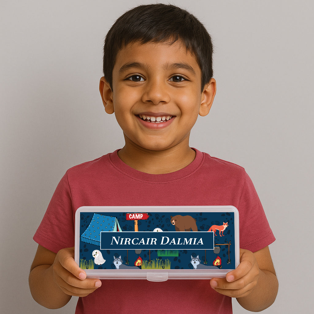 Camp Life Kids Pencil Box