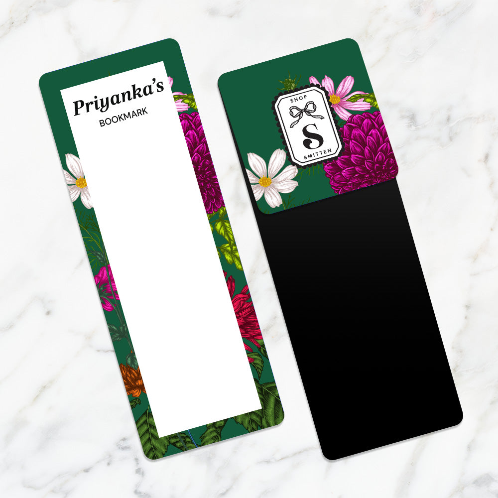 Floral Flutter Bookmark