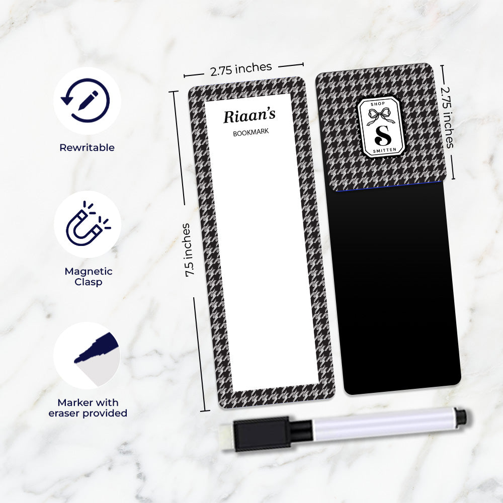 Houndstooth Bookmark