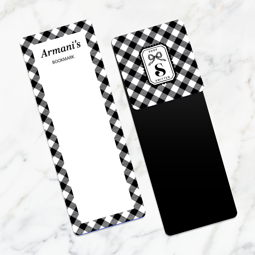 Gingham Bookmark