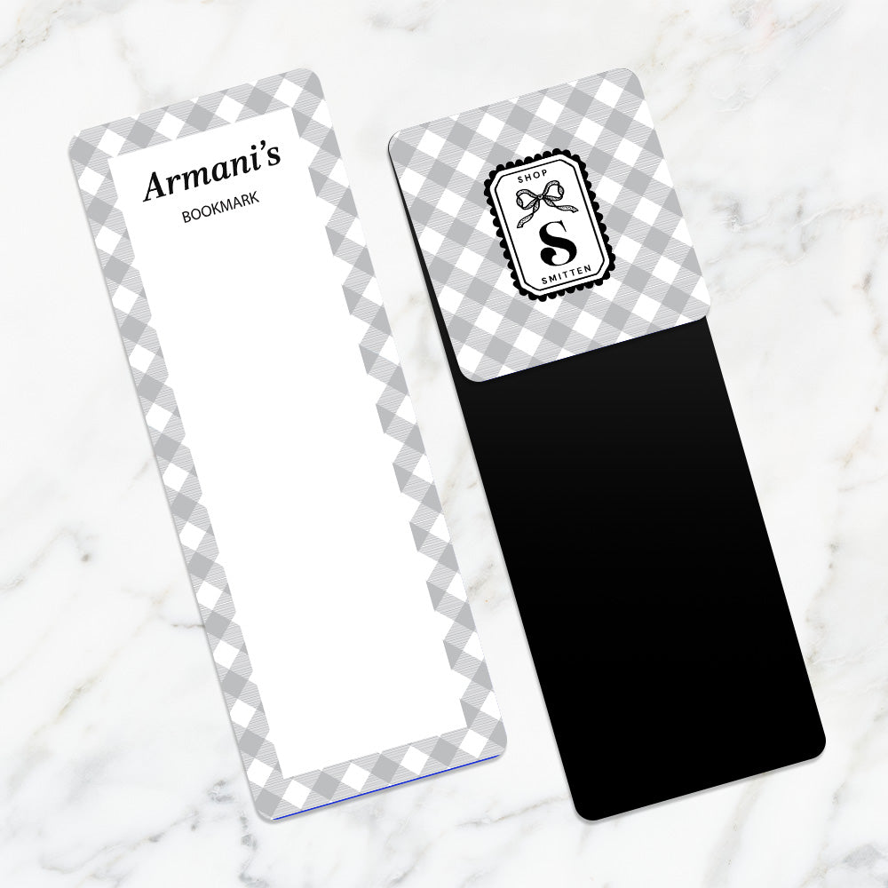 Gingham Bookmark