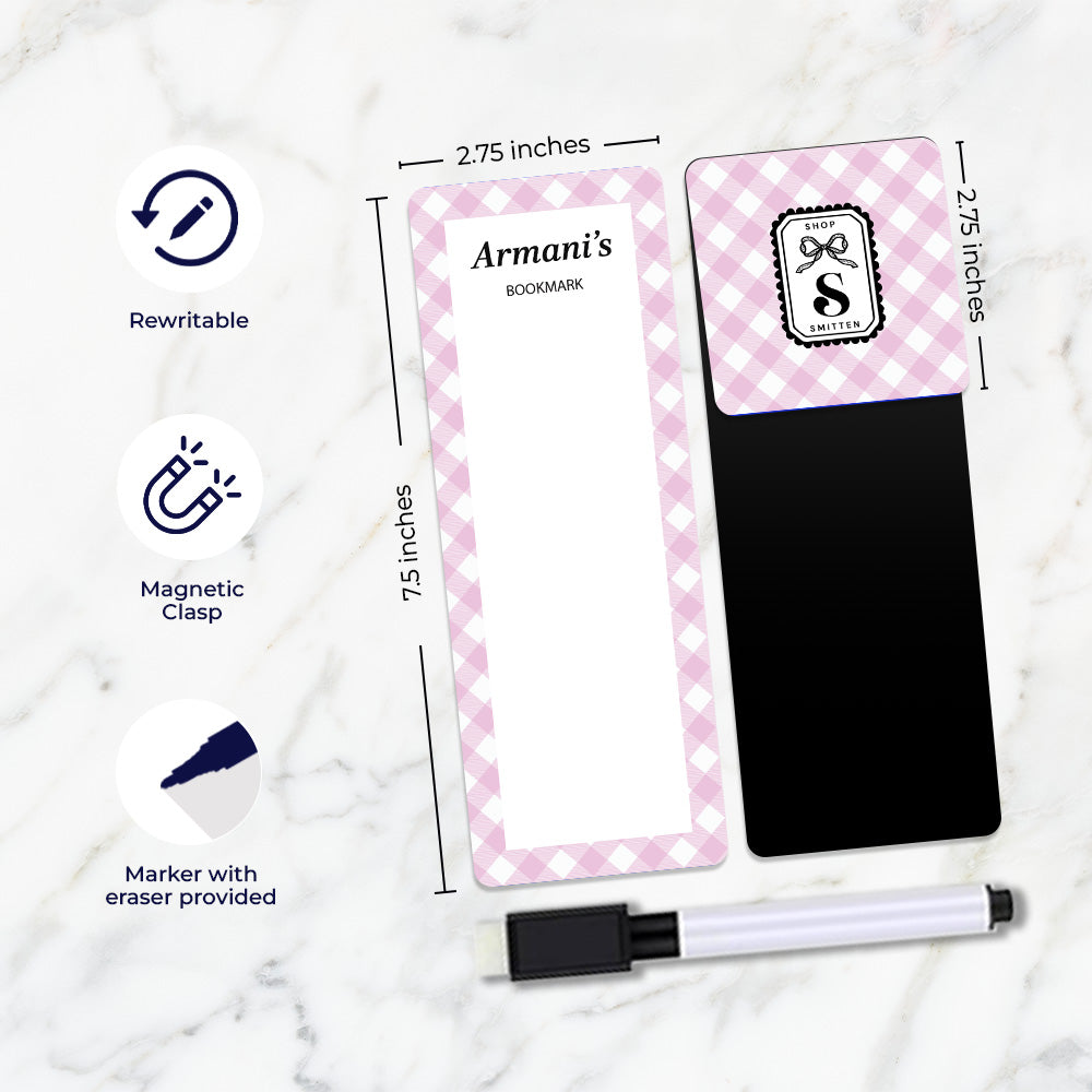 Gingham Bookmark
