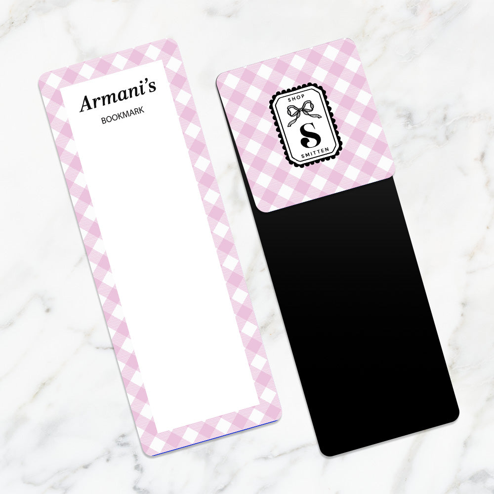 Gingham Bookmark