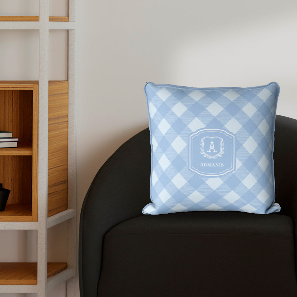 Gingham Cushion Cover