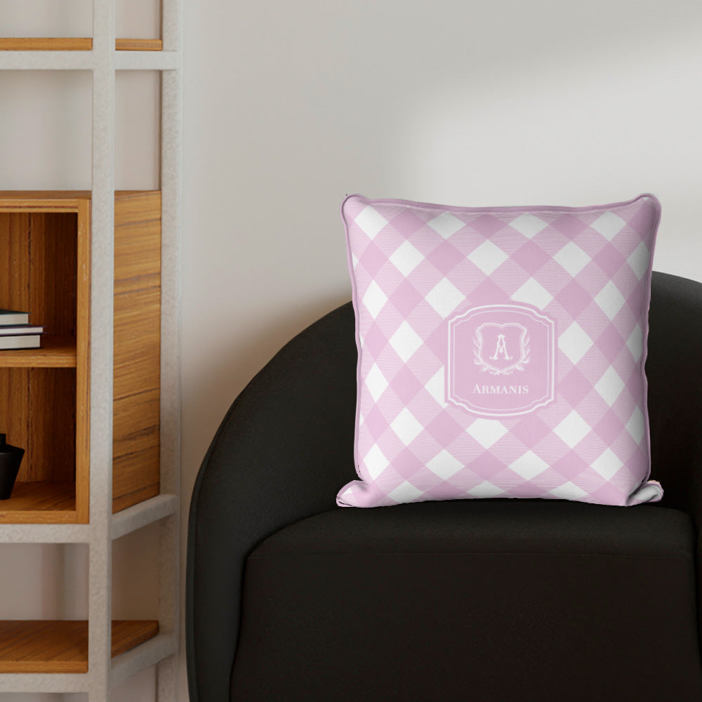 Gingham Cushion Cover