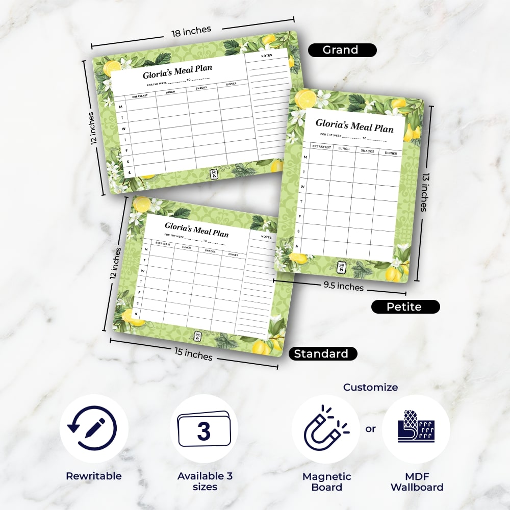 Lemon Grove Meal Planner