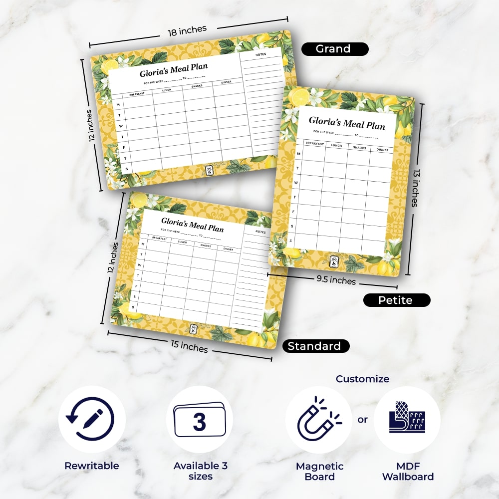 Lemon Grove Meal Planner