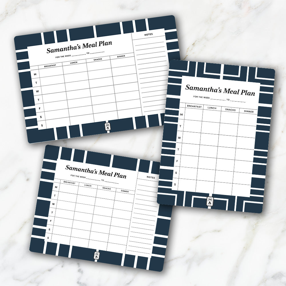 Nautical Grid Meal Planner