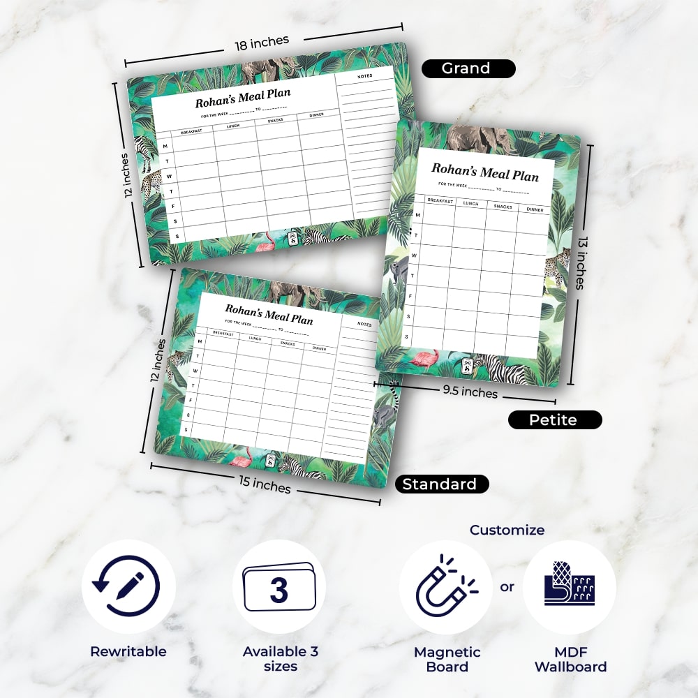 Savanna Spectrum Meal Planner