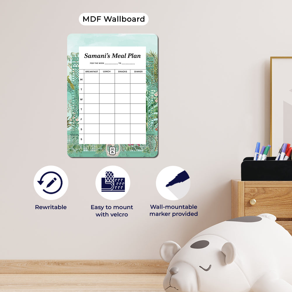 French Garden SerreFleurie Meal Planner