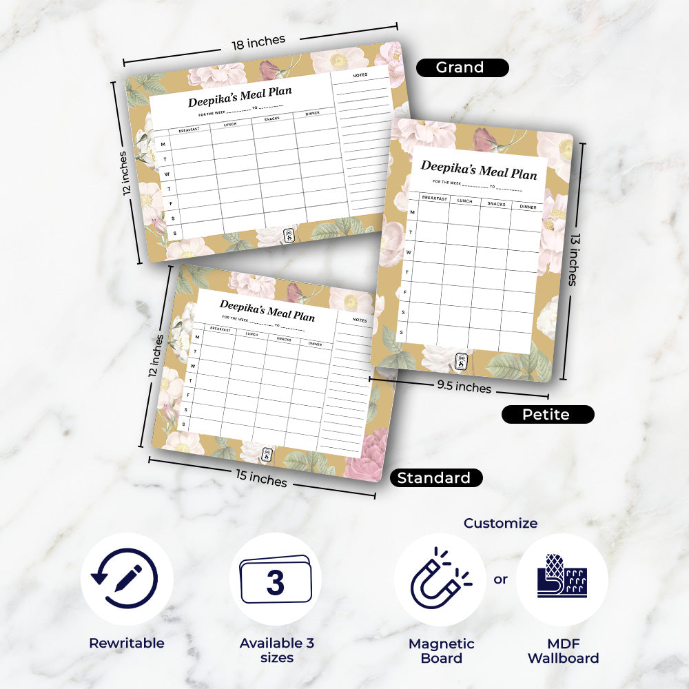 Petalia Meal Planner