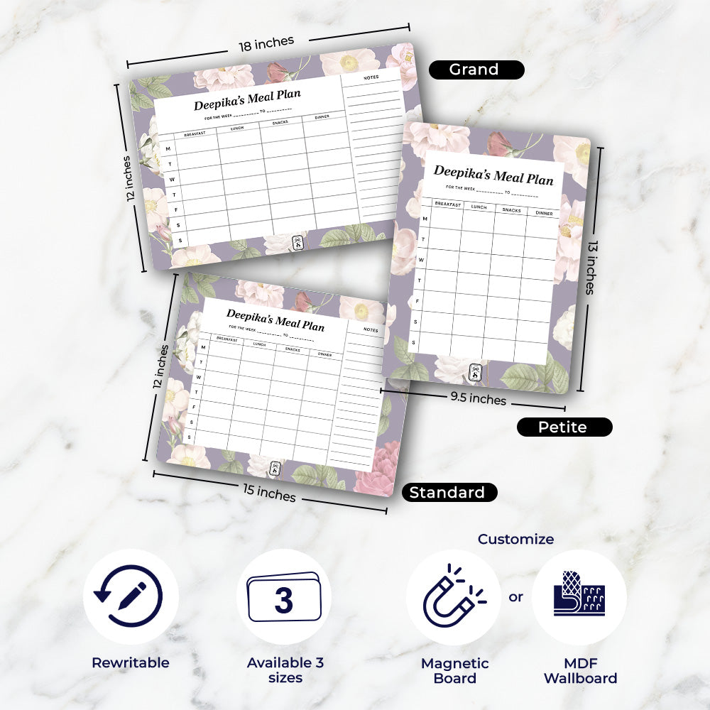 Petalia Meal Planner