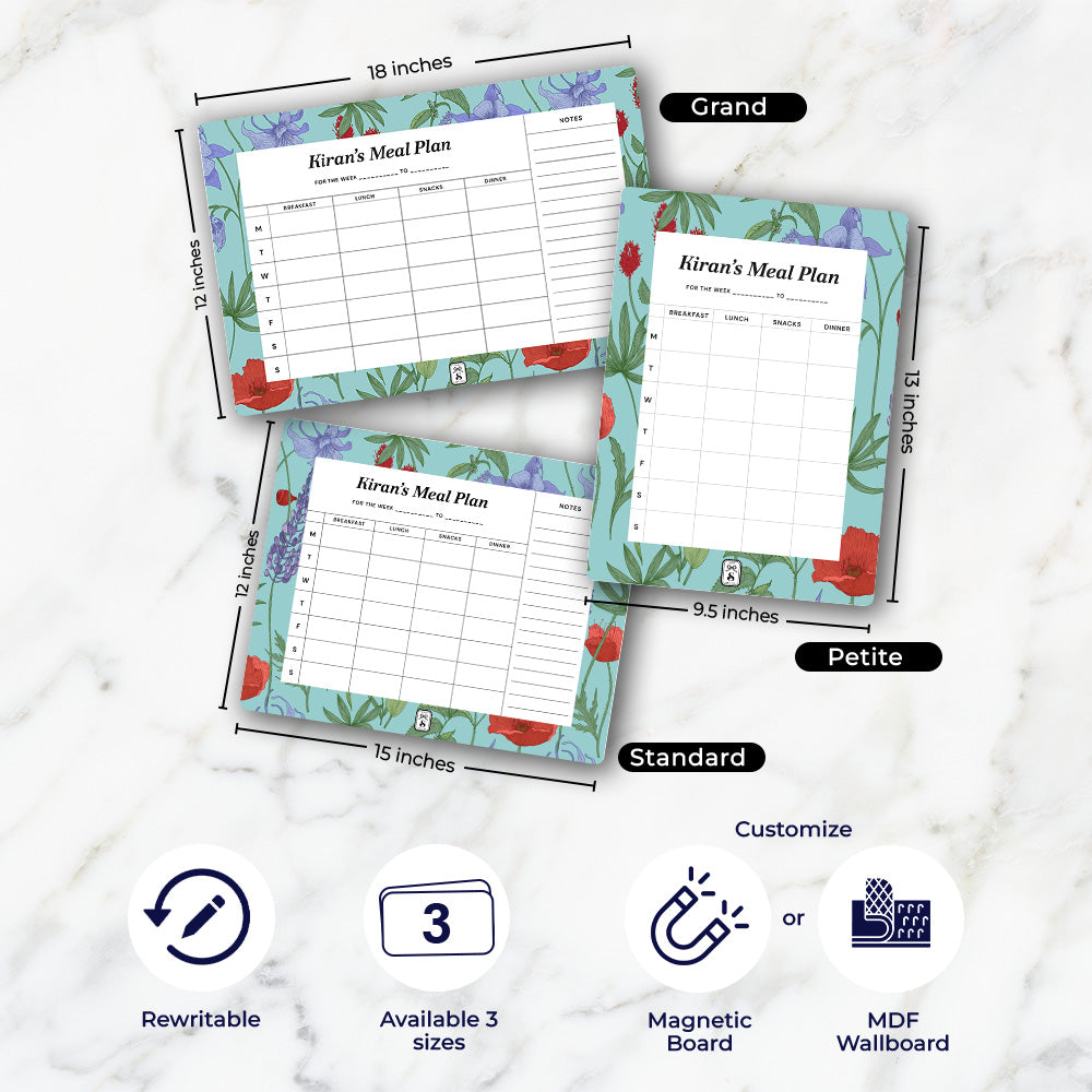 Scarlet Bloom Meal Planner