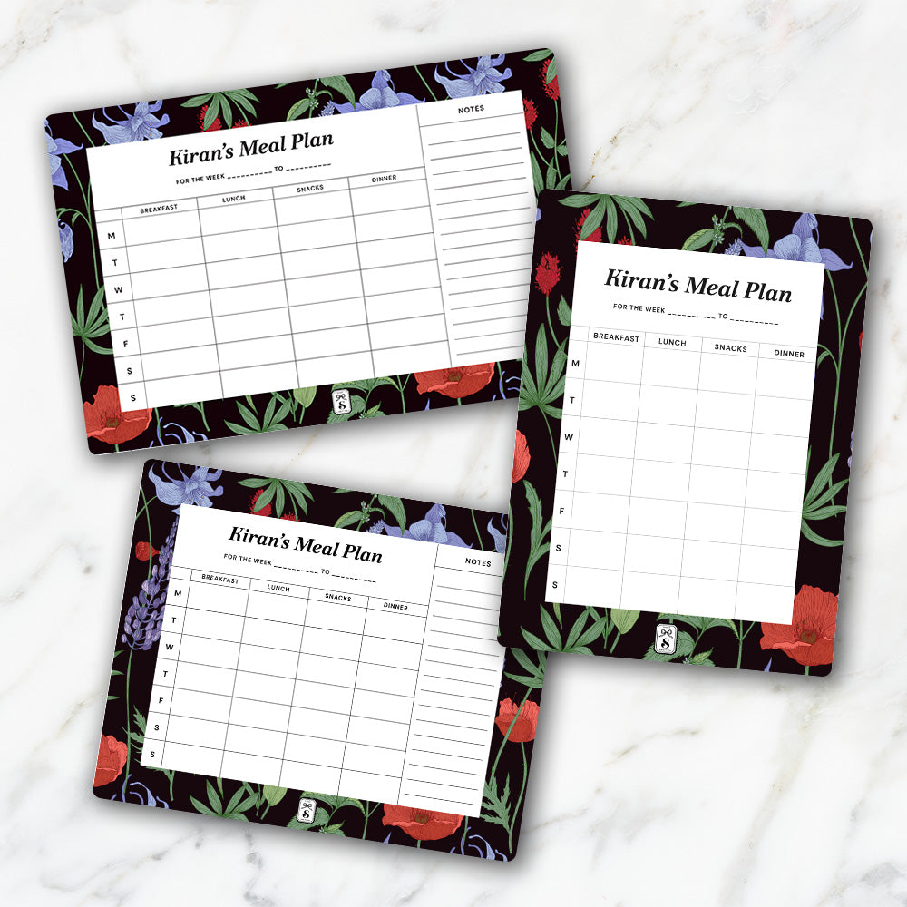 Scarlet Bloom Meal Planner