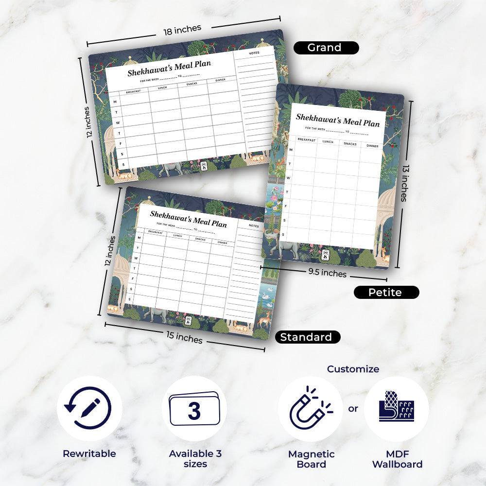 Gul Bahaar Meal Planner