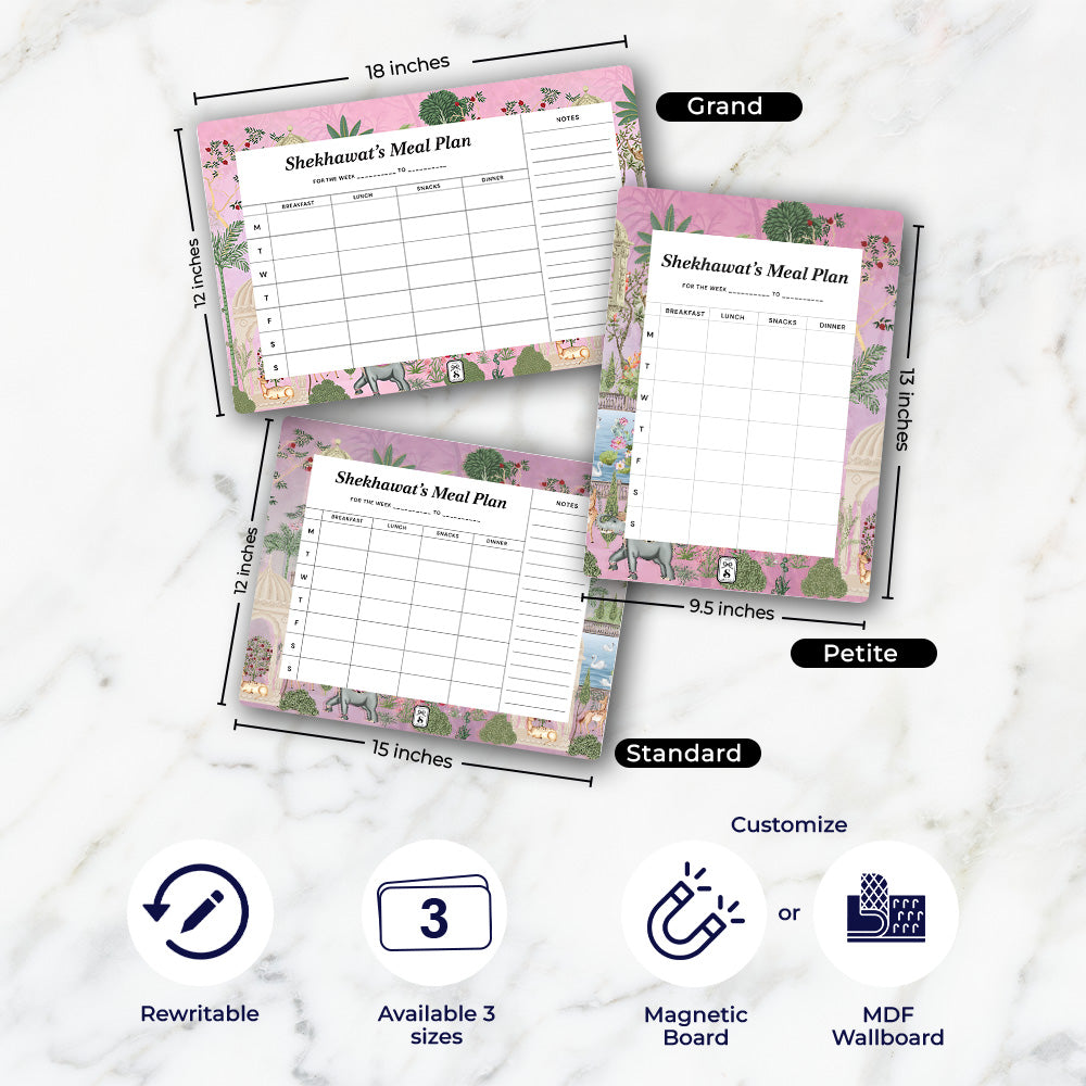 Gul Bahaar Meal Planner