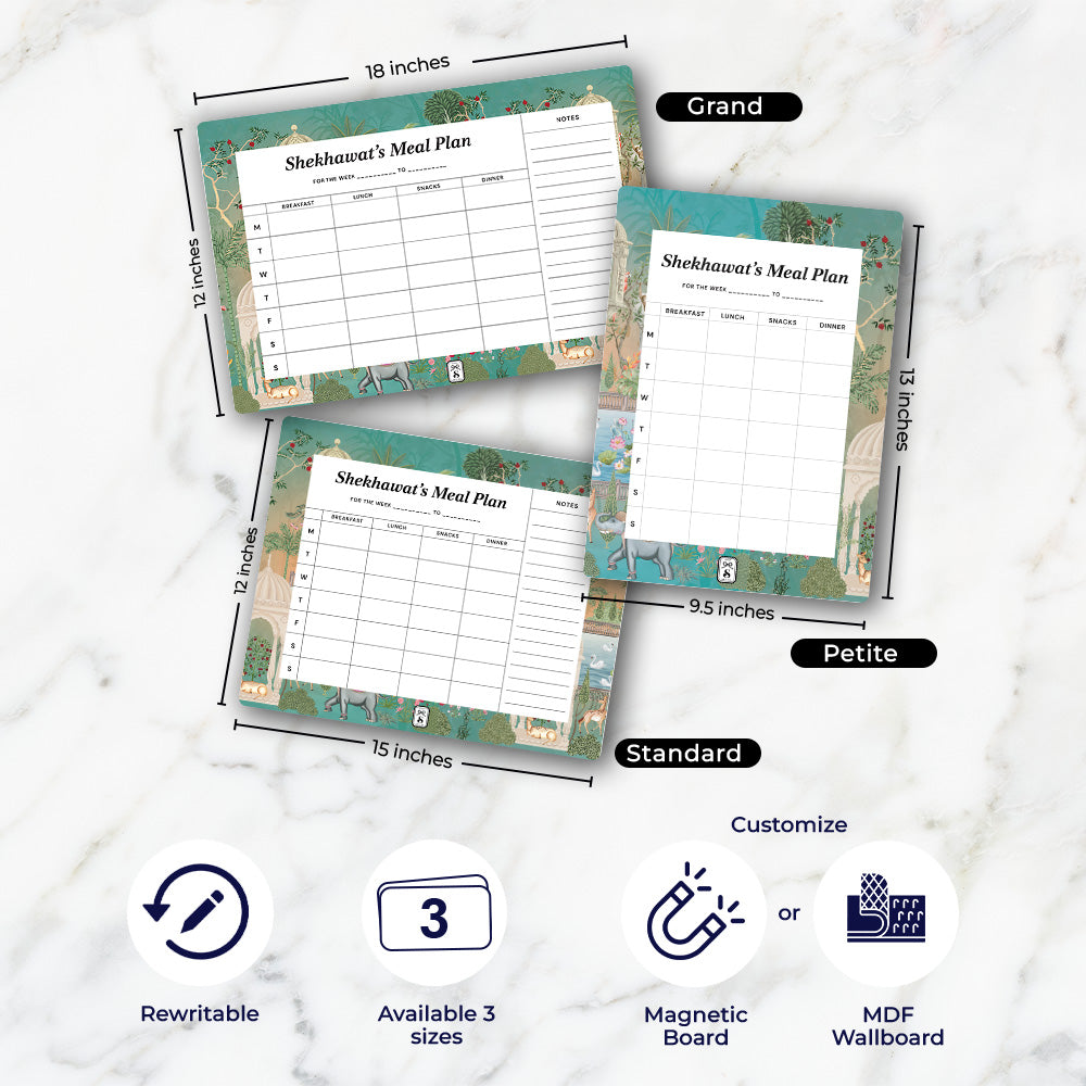 Gul Bahaar Meal Planner
