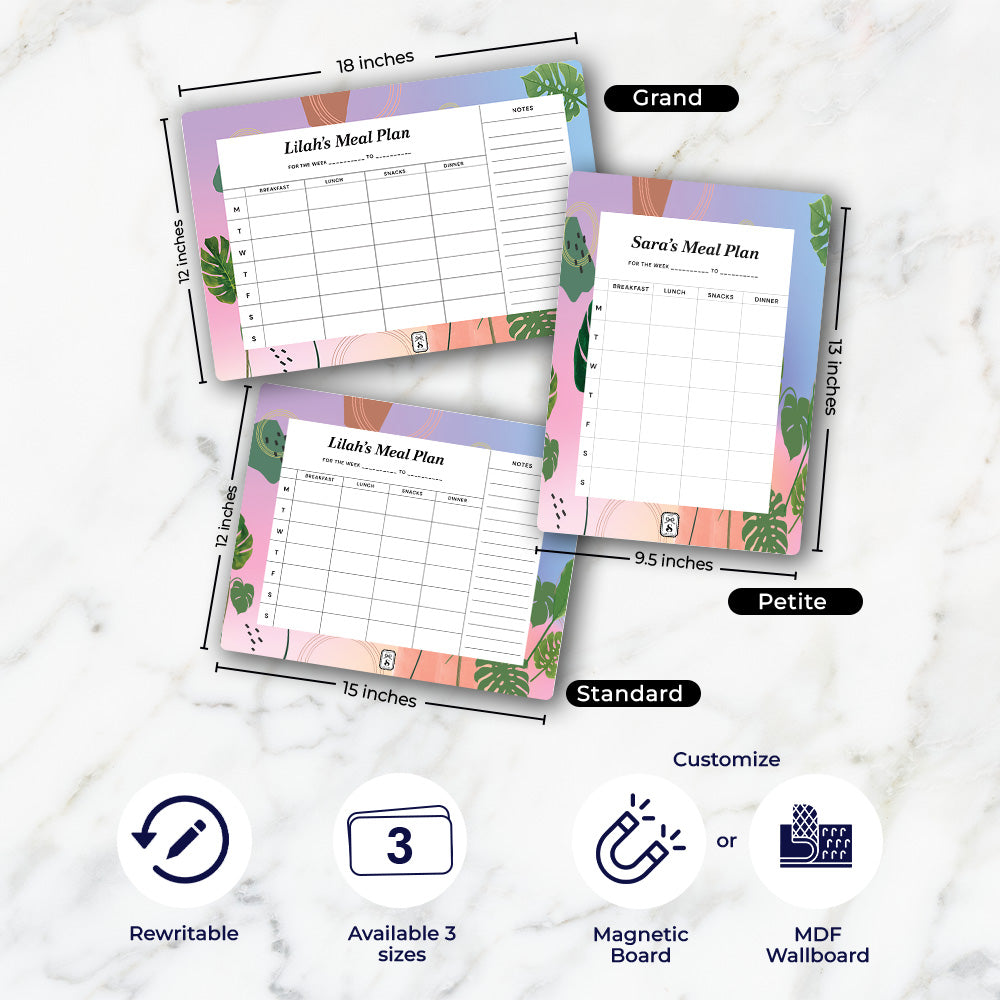 Palmscape Meal Planner