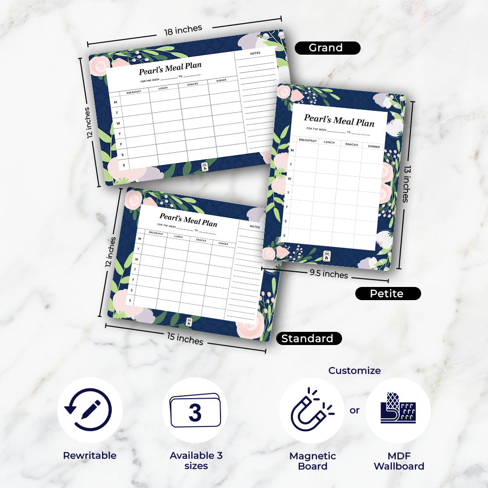 Royal Bloom Meal Planner