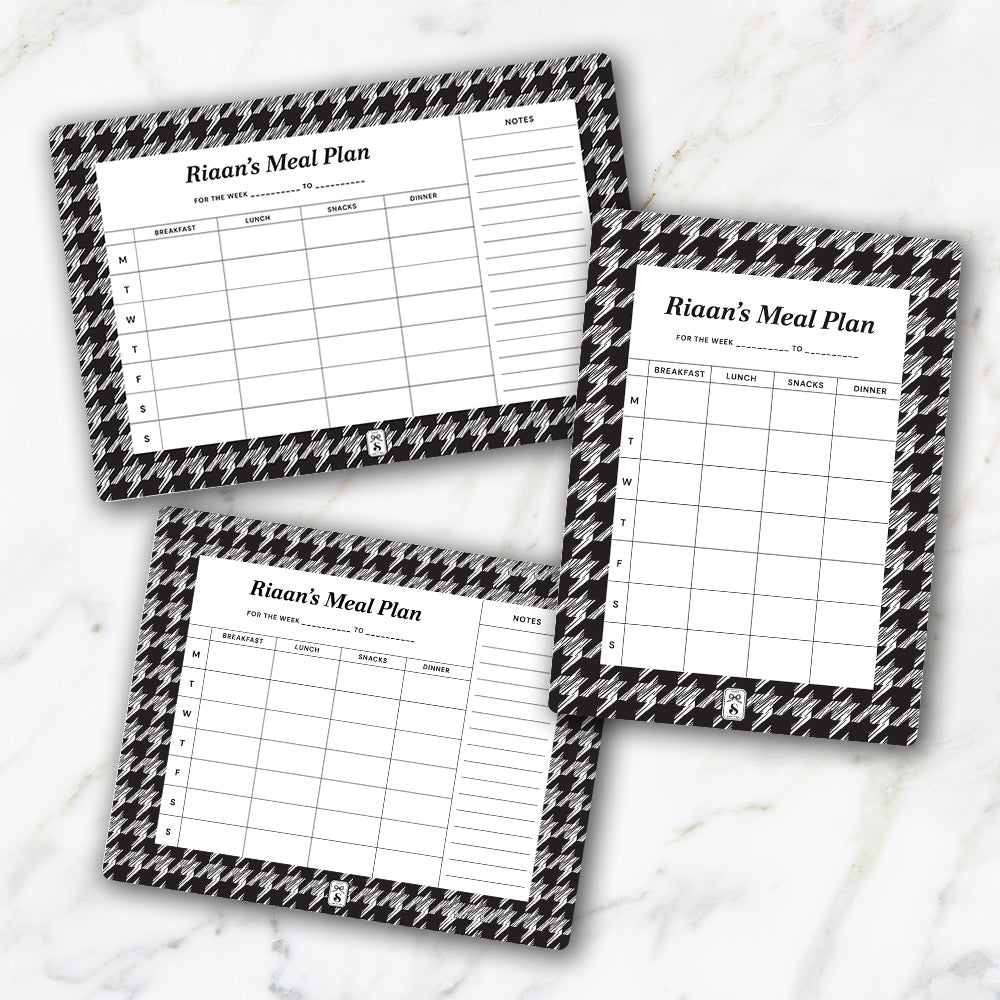 Houndstooth Meal Planner