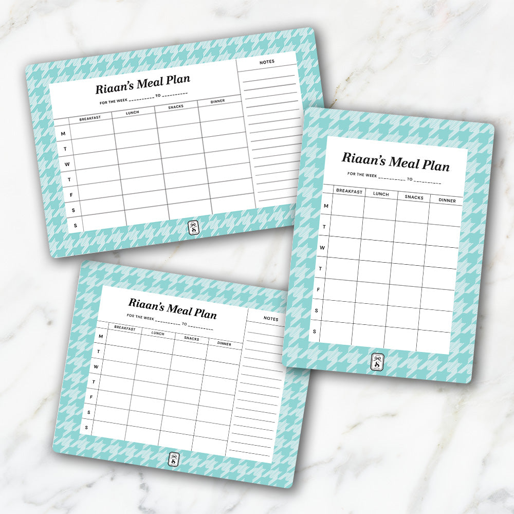 Houndstooth Meal Planner