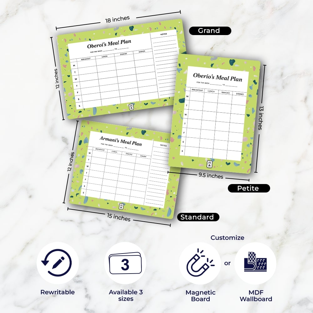 Terrazzo Meal Planner