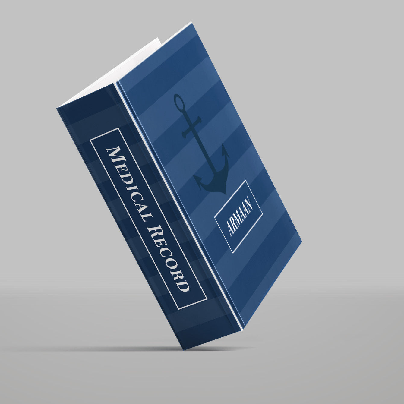 Nautical Anchor Binder File (kids)
