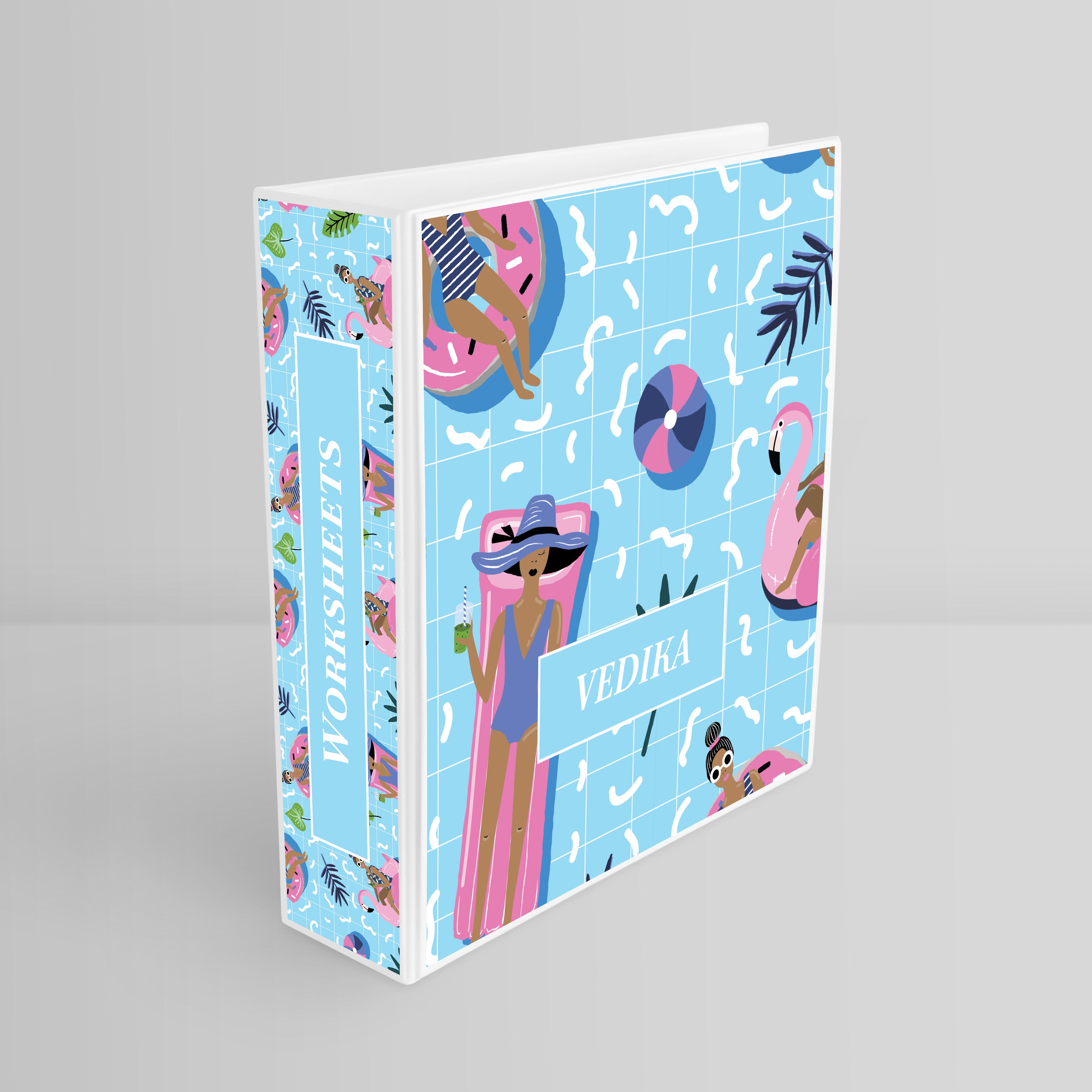 Swim Float Binder File (kids)