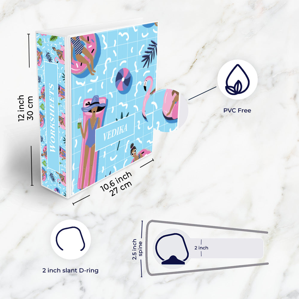 Swim Float Binder File (kids)