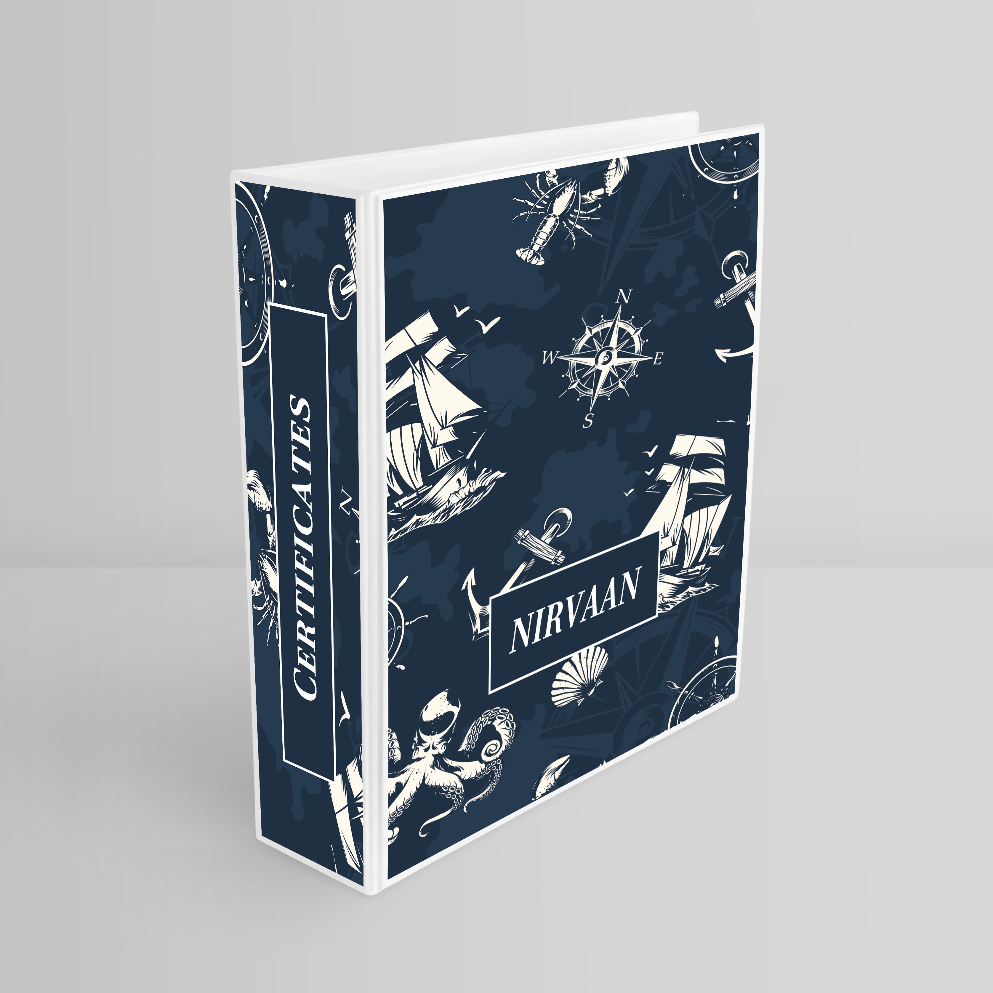 Nautical Dreams Binder File (kids)