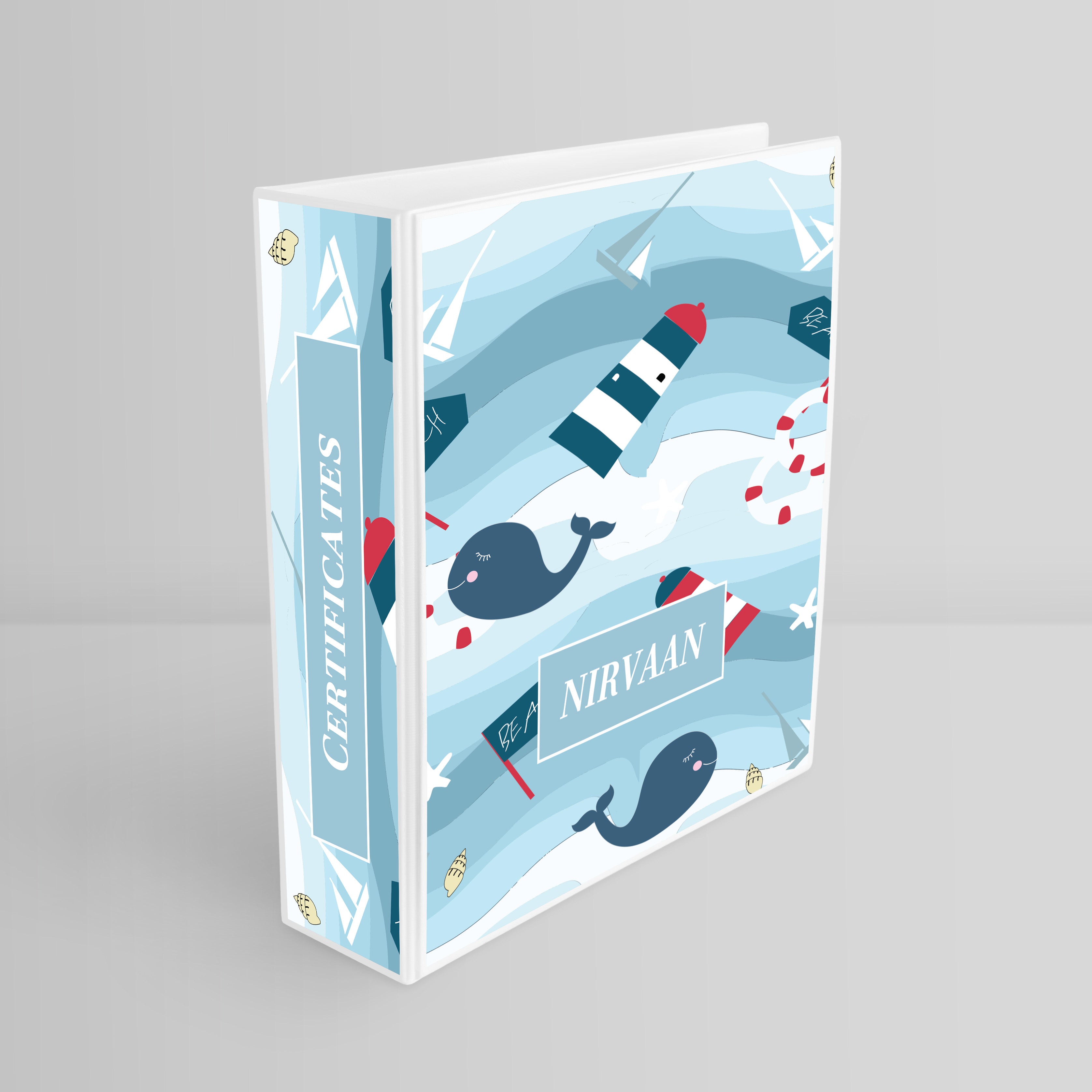 Nautical Dreams Binder File (kids)